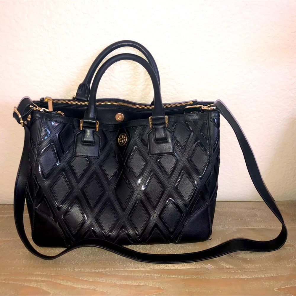 Tory Burch Black Tote Bag / Crossbody